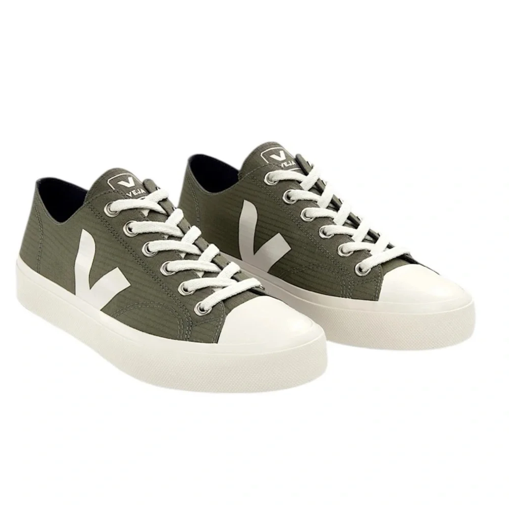VEJA - WATA II Low Ripstop Sneakers Kaki Pierre Size 40 (Women’s 9) - Picture 2 of 12